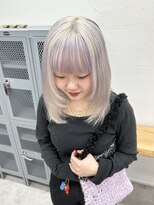 ブレス(bless) ホワイトカラー×ラベンダー