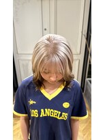 ヤテ(yate')&nbsp;ホワイトベージュルーツカラー