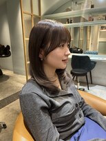 ロンド シャルム 吉祥寺(Lond charme)&nbsp;オリーブグレー/韓国風巻き/レイヤーカット/髪質改善/縮毛矯正