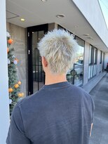 メゾン アヴァロ(Maison Avallo)&nbsp;シルバーアッシュのスパイキーショート