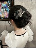 大人っぽアップスタイル