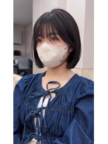 サンド 鹿児島中央(sand)&nbsp;ボブ/韓国ボブ/タッセルボブ/イメチェン/似合わせカット]