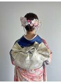 シニヨンヘア
