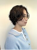 ボーイッシュショートパーマ/ニュアンスショートパーマ