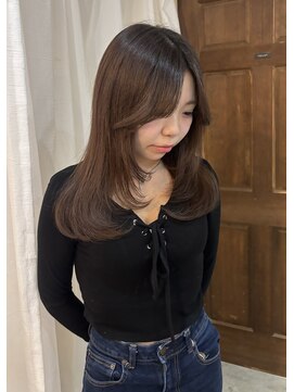 スイート ヘアデザイン(Suite HAIR DESIGN) ダークブラウン×レイヤーカット