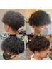 【メンズ限定】カット+特殊パーマ(ツイスト/波巻き/シャドウ等)¥9900