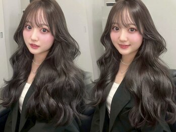 リエル 京都四条烏丸(Liyelle)の写真/【HOT PEPPER Beauty AWARD BEST SALON 2022 4年連続注目サロン選出】顔周りのカットで可愛く垢抜け！