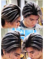 メンズヘアフェイス(Men's hair FACE。)&nbsp;筋間メンズバレイヤージュ