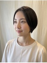 ココカラヘアー ニコ(cococara hair nico)&nbsp;丸みショート/ショートボブ/前髪なし