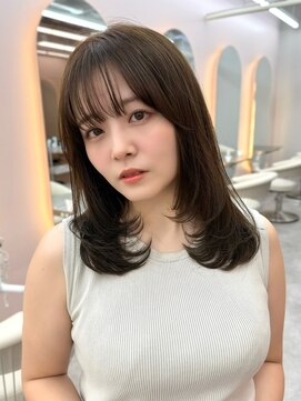 ロンドイディールバンダイ 新潟万代(Lond ideal) ワンホンレイヤー/顔周りカット/レイヤーカット/前髪イメチェン