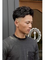 ジェイソン(JASON)&nbsp;ラルフカール、ルーズパーマ、フェード