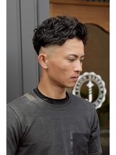 ジェイソン(JASON)&nbsp;ラルフカール、ルーズパーマ、フェード