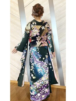 アイフィールローズ(ifeel Rose)の写真/特別な日の魅力を引き立てる着付けをご提案★長時間でも美しい着姿を保ち続けます。