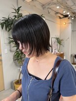 ヘアー アイス カンナ(HAIR ICI Canna)&nbsp;大人女子におすすめ/ミニボブ/束感カット/レイヤーボブ
