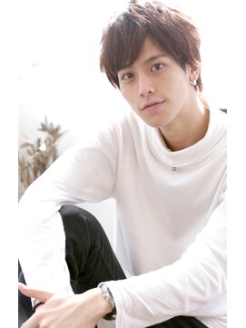 ヘアアンドメイク エジェリ(hair&make egerie) ひし形スパイキー束感ショート メンズカット 恵比寿