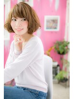 ミック 日暮里店(miq)&nbsp;揺らめくカール♪ロマンチックボブ