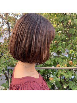 ツイギー 宮西店(TWiGGY) 大人女性のナチュラルボブ