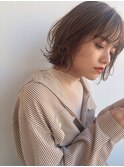「アフロート鎌倉」大人ウォーターフォール毛先パーマ外ハネボブ