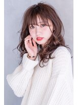 エイミー(Aimee)&nbsp;Aimee 町田　ニュアンスパーマミディ×ラテブラウン