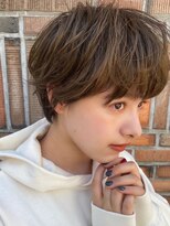 ロンド パルティール 大宮(Lond partir)&nbsp;【神田安優奈】マニッシュショートの無造作ヘア