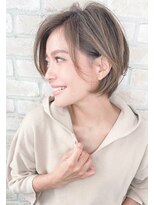 ボニークチュール(BONNY COUTURE) トップにボリュームのあるボブスタイル・◎30代40代50代60代