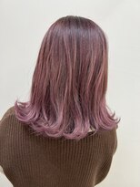 アールモンドヘア新世界&nbsp;【北見】＃ダブルカラー＃ピンクパープル