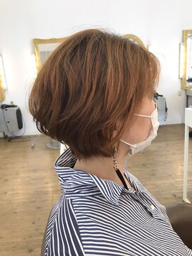 コワファースト 別府 とれかけパーマボブ