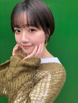 ロンドプランタン 恵比寿(Lond Printemps) スマートマッシュ夏ショート/ビターヌーディーカラー【中居】