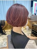 《前地 麻衣》基本のベーシックボブは発色のいいカラーが◎