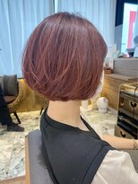 ヘアリゾート粋 新宿三丁目本店 《前地 麻衣》基本のベーシックボブは発色のいいカラーが◎