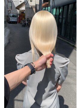 アディション 渋谷(ADITION) 【ADITION渋谷】いさなダブルカラー つやつやブロンド