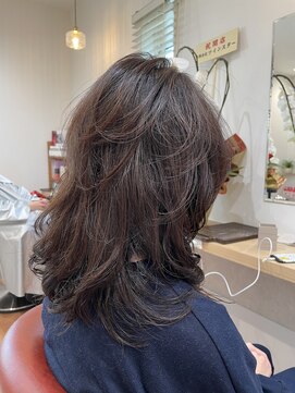 フォレスト(Forest) ロングウルフ春パーマ　誉田／鎌取