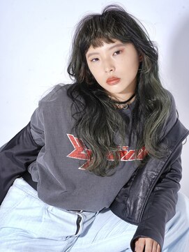 カケル(×.) パーマで再現可*ゆるウェーブウルフ