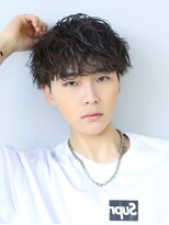 リップスヘアー 千葉(LIPPS hair)&nbsp;横顔も綺麗な波巻きパーマ