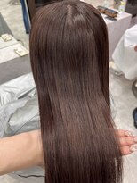 シティ(CITY)&nbsp;ピンクブラウンカラー　韓国ヘア　艶髪