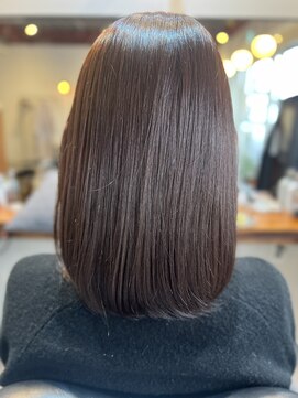 リリウム(LILIUM) 20代30代40代50代　大人可愛い丸みボブ 伸ばしかけ◎幸手/久喜