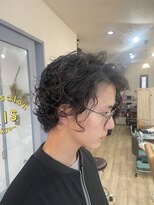 アイリス トーキョー(IRIS Tokyo) メンズミディアムパーマ