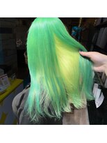 ジルバイジゼル(JILL by GiseL)&nbsp;Y/グリーンカラー×イエロー