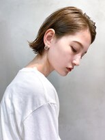 ヨー(Yoh-)&nbsp;【ワンレンボブ/阿部達哉】オールバック/切りっぱなしボブ