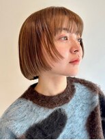 ローネス(LONESS)&nbsp;前上がりのぷつっとボブで少しだけ個性的に◎