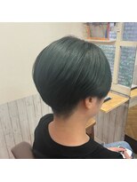 ビー オン ディー ヘア 池袋(BonD hair)&nbsp;ターコイズブルー【池袋/髪質改善/ハイライト】