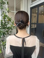 ラグ バイ シゲルカットクラブ 神田久志本店(lag)&nbsp;カチモリヘア×お呼ばれヘアアレンジ