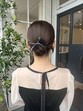 ラグ バイ シゲルカットクラブ 神田久志本店(lag) カチモリヘア×お呼ばれヘアアレンジ