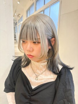 ポート 蕨(PORT) シルバー裾カラー【天間　彩香】