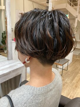 ニスタ バイ アヴァンツアート(nista by Avanzato) パーマ刈り上げ