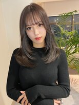 ヘアデザインファブロ イオンモール宮崎店(hair design FABRO.)&nbsp;韓国風レイヤー/髪質改善/透明感カラー