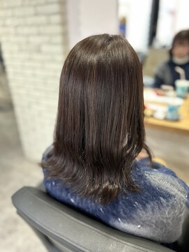 リーオオサカ(Lee Osaka) ブリーチなしカラー×モカベージュ/かれん