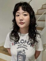 ナリー 裏寺(Nary)&nbsp;暗髪レイヤーパーマ