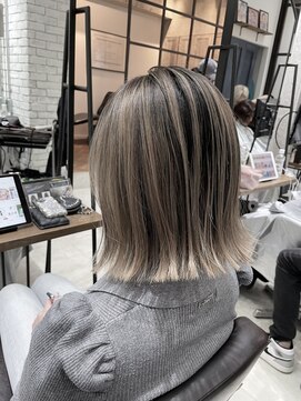 フェリア 渋谷(Feria) 【Feria渋谷】ショートバレイヤージュ☆渡邉悟