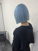 ヴィオラカラー(VIOLLA COLOR)&nbsp;ハイトーンカラー×ナチュラルボブ/小倉